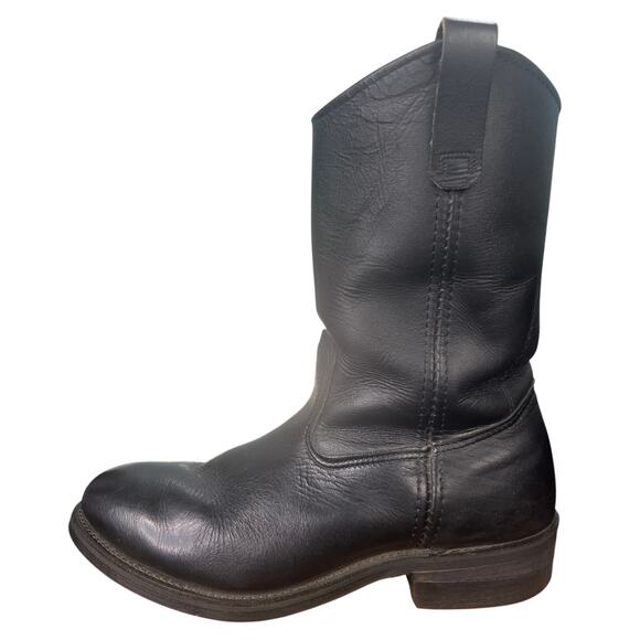 Vintage Red Wing 1094 Pecos Black Safety Toe Western Work Boots Size US 10 EE main image 10